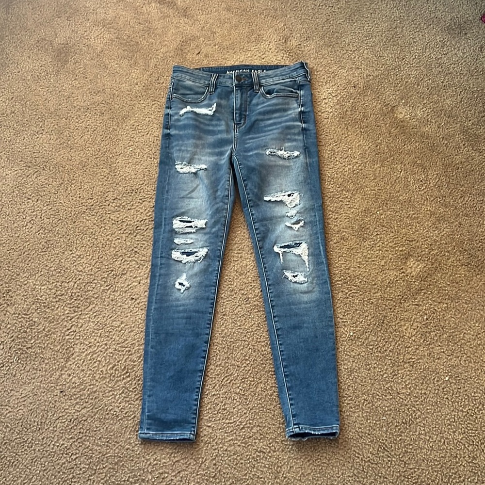 American Eagle Outfitters Hi-rise Next-Level stretch Jeggings
